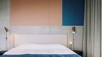 Loft, Balcony, City View | Blackout curtains, soundproofing, iron/ironing board, free WiFi