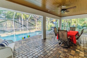 Außenpool, beheizter Pool