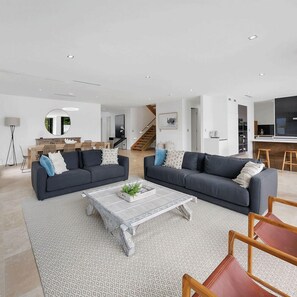 Smart TV, ping pong, books