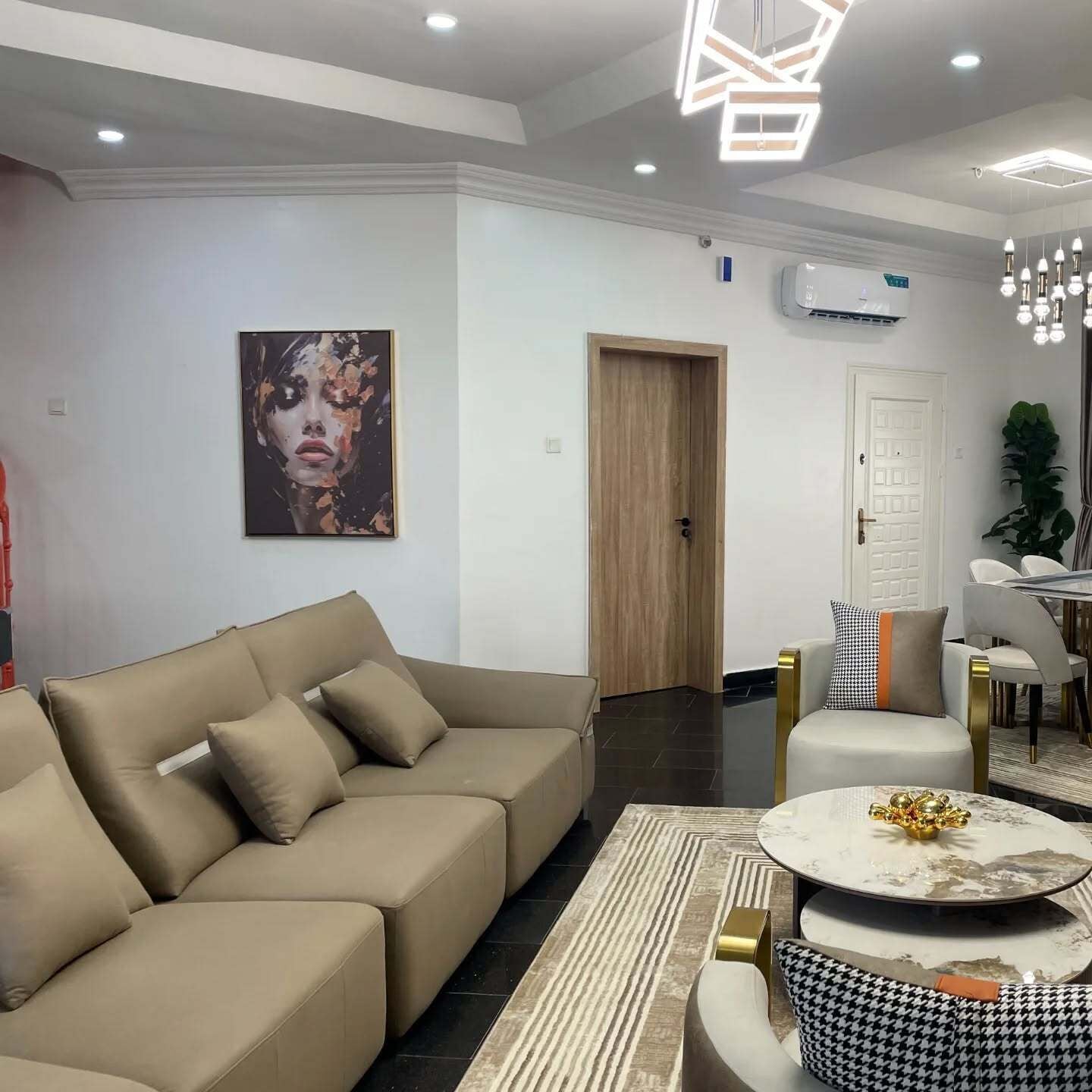 Family Apartment, Balcony, City View | Living area