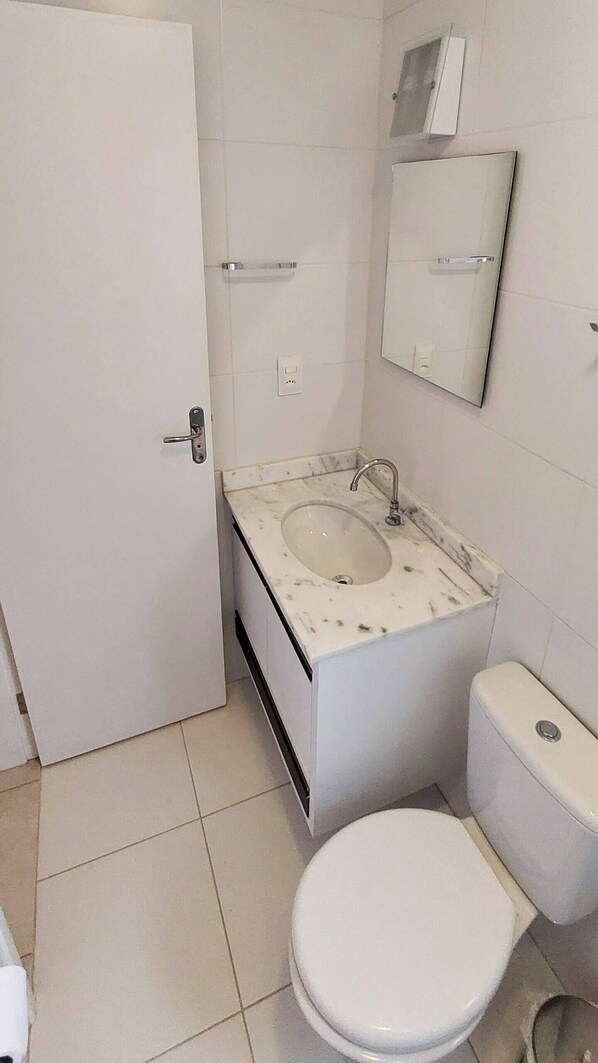 Soap, toilet paper