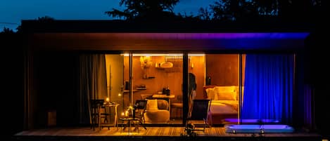 Deluxe-Apartment, mit Bad | Außen-Whirlpool