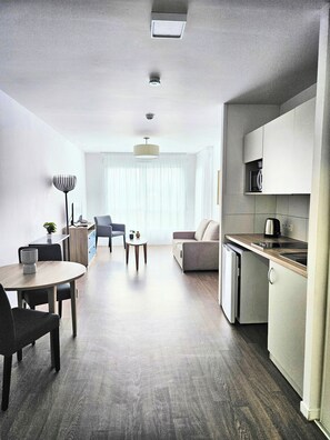 Private kitchen - Zenao Appart'hôtels Wintzenheim (Wintzenheim)