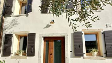 Fassade der Unterkunft