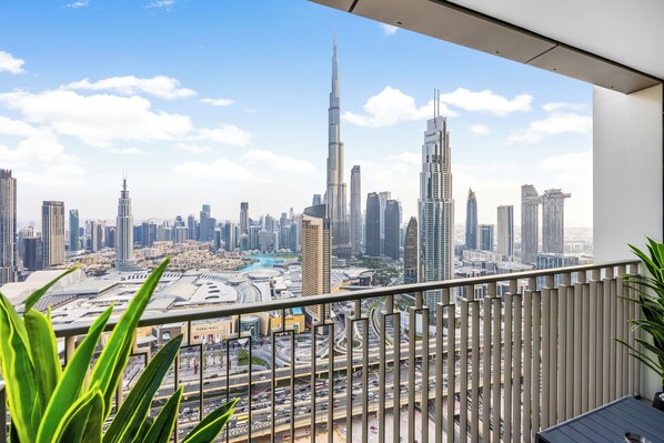 Vue depuis le balcon