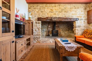 تلفزيون، مدفأة