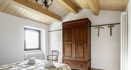 GuestHost - Charming independent farmhouse of about 100 sqm, perfect for 4 people, structured on two levels (second floor accessible by stairs).The property is a Rustico dating back to the 19th century, completely renovated, and is located in the heart o