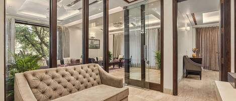 Departamento Deluxe | Área de sala de estar