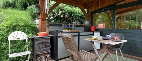 Restauration en plein air