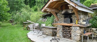 Chalet "Belle Lune" avec vue sur la montagne, terrasse privée et jardin privé