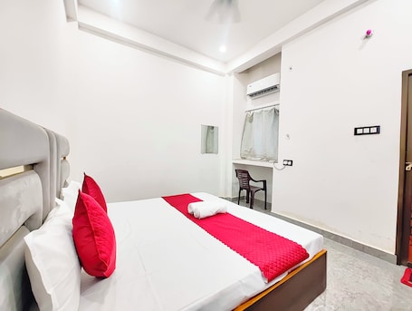 Habitación estándar doble, Aire acondicionado | Ropa de cama hipoalergénica, escritorio, sistema de insonorización