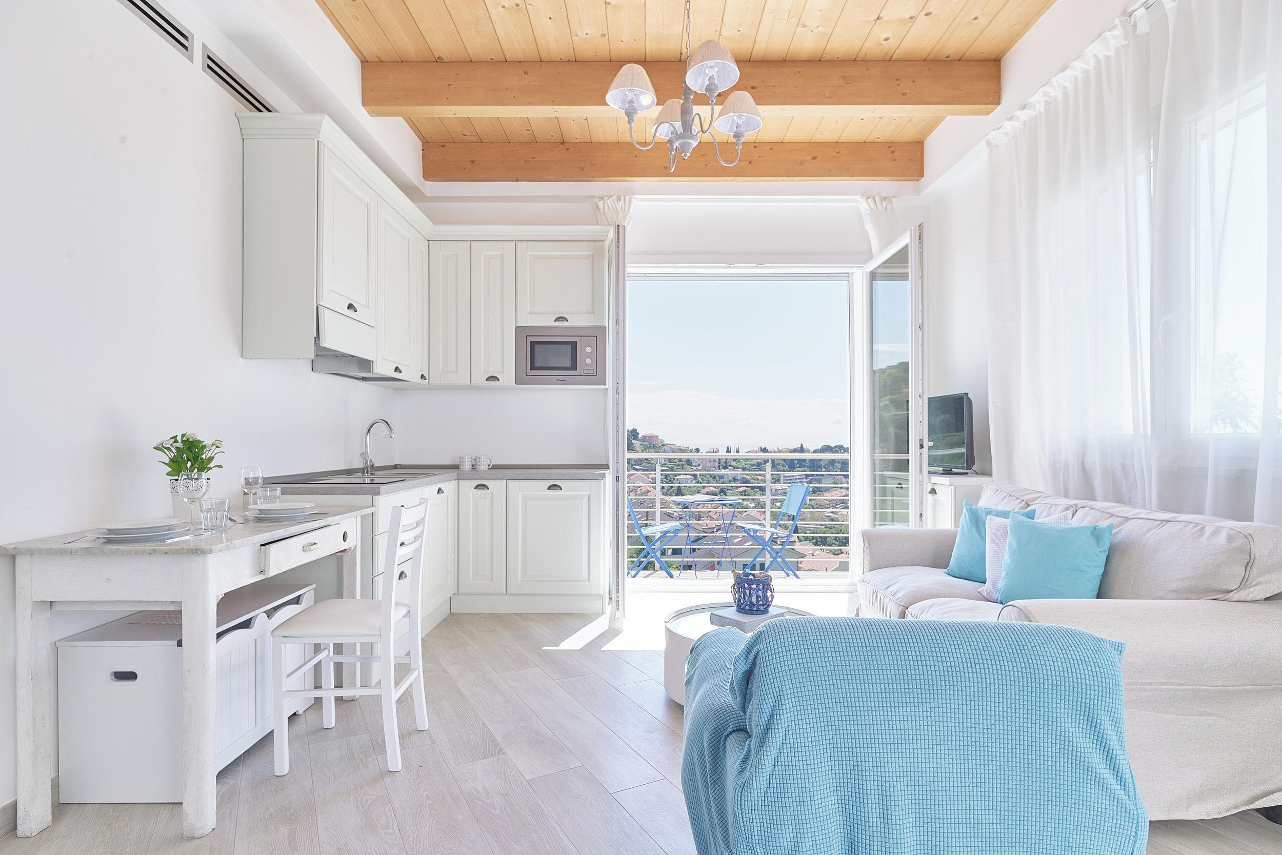 Appartement, 2 chambres, climatisation (2 Bedrooms) | Coin séjour