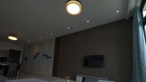 Leilighet, 2 soverom, ikke-røyk, aircondition | Oppholdsområde