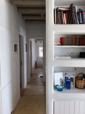 Interior - Sea Views. Cycladic Calm. Villa Riza. Family and animal friendly (Andros)