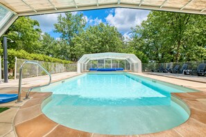 Pool - La Grange de Léo – Spacious Family Home with Shared Heated Pool in the Heart of Périgord Noir (Salignac-Eyvigues)