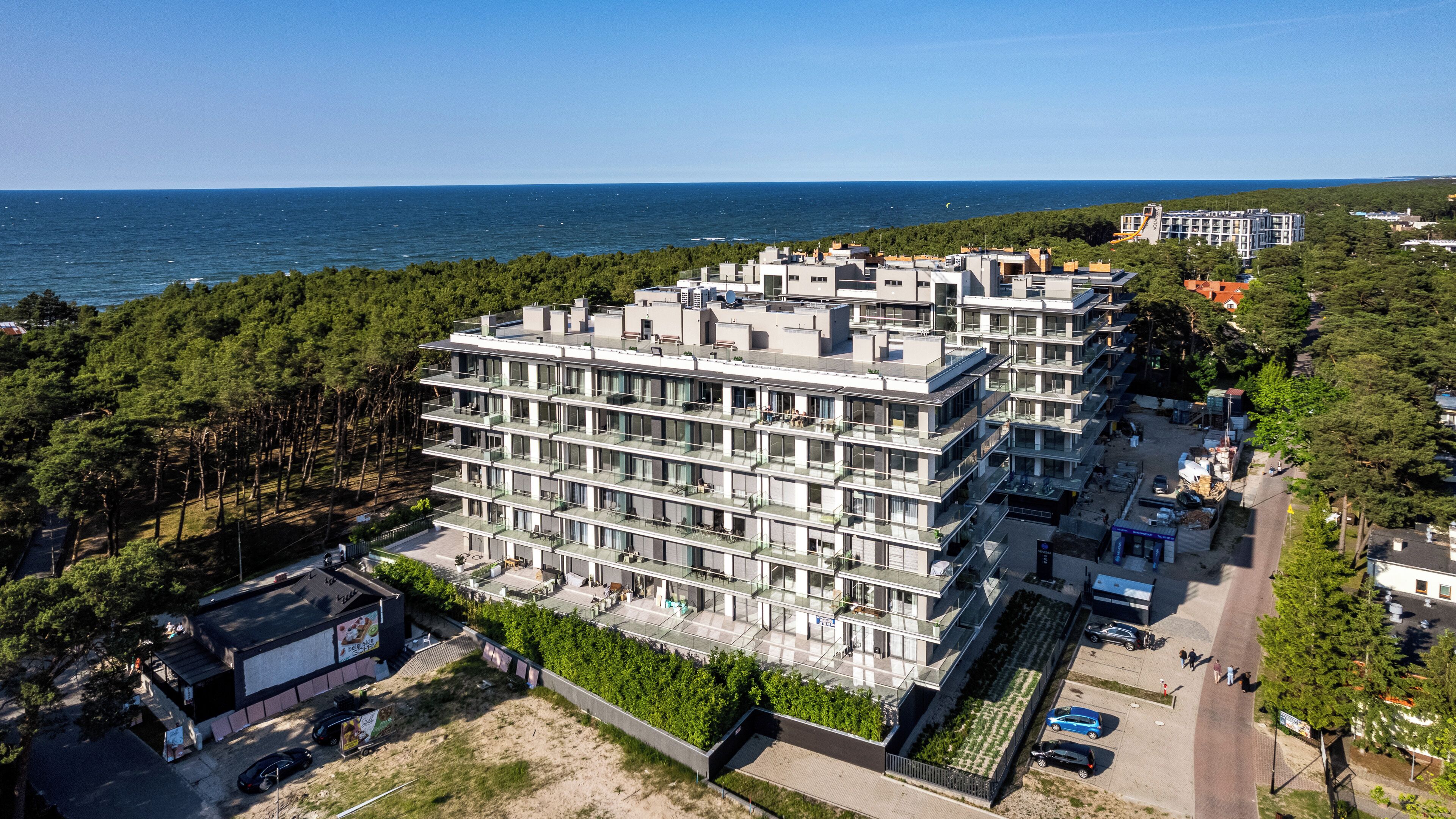 Majoituspaikan julkisivu