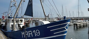 Vacation apartment no. 2 with its own jetty/barge