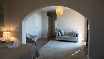 Phòng Suite Deluxe, phòng tắm riêng, quang cảnh biển