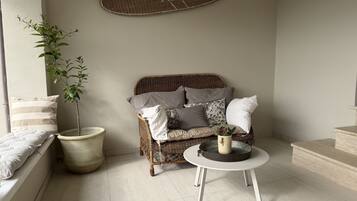 Suite Premium, bagno privato, vista mare parziale (Balkon)