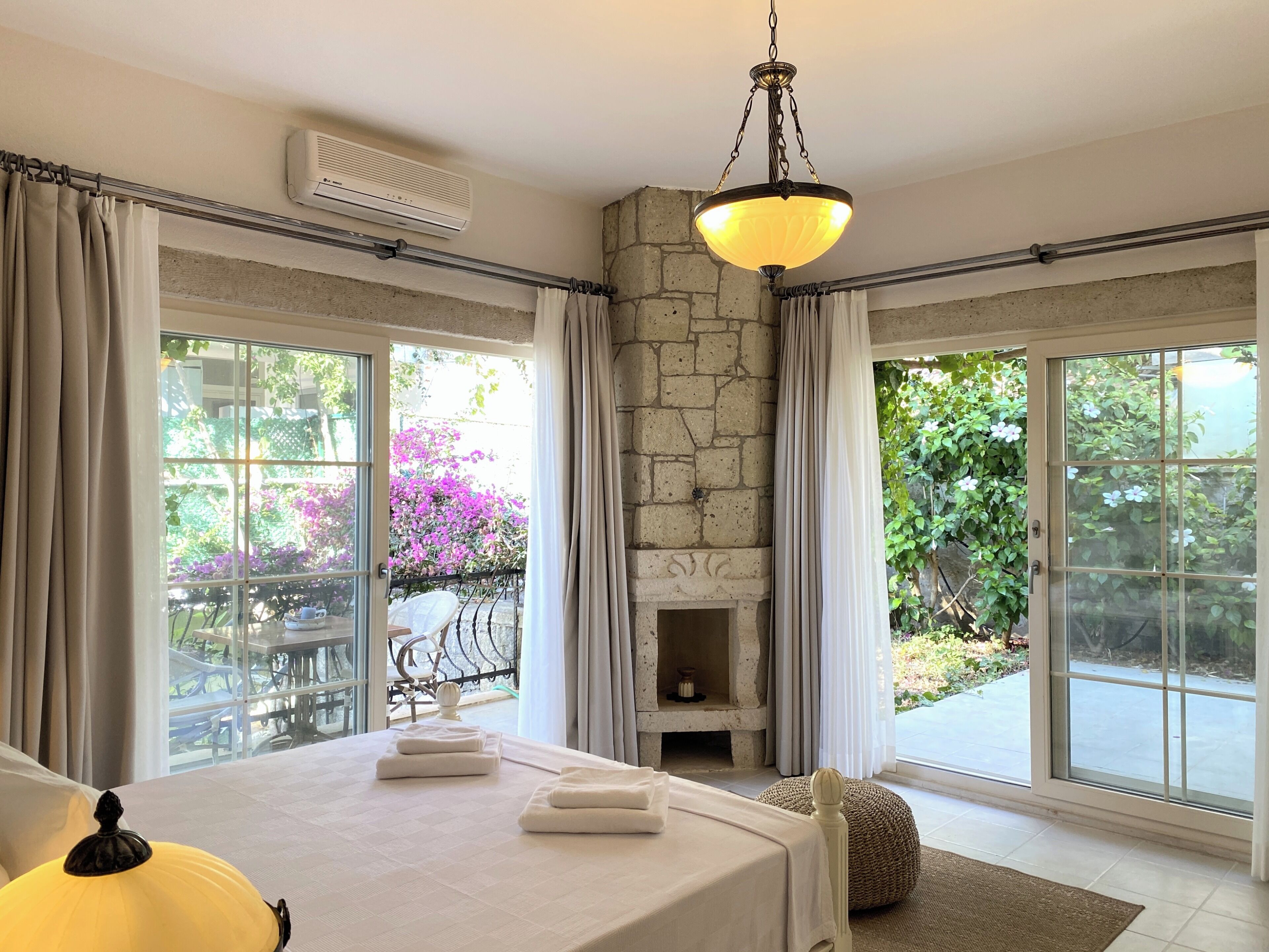 Chambre Double Deluxe, côté jardin | Vue sur le jardin