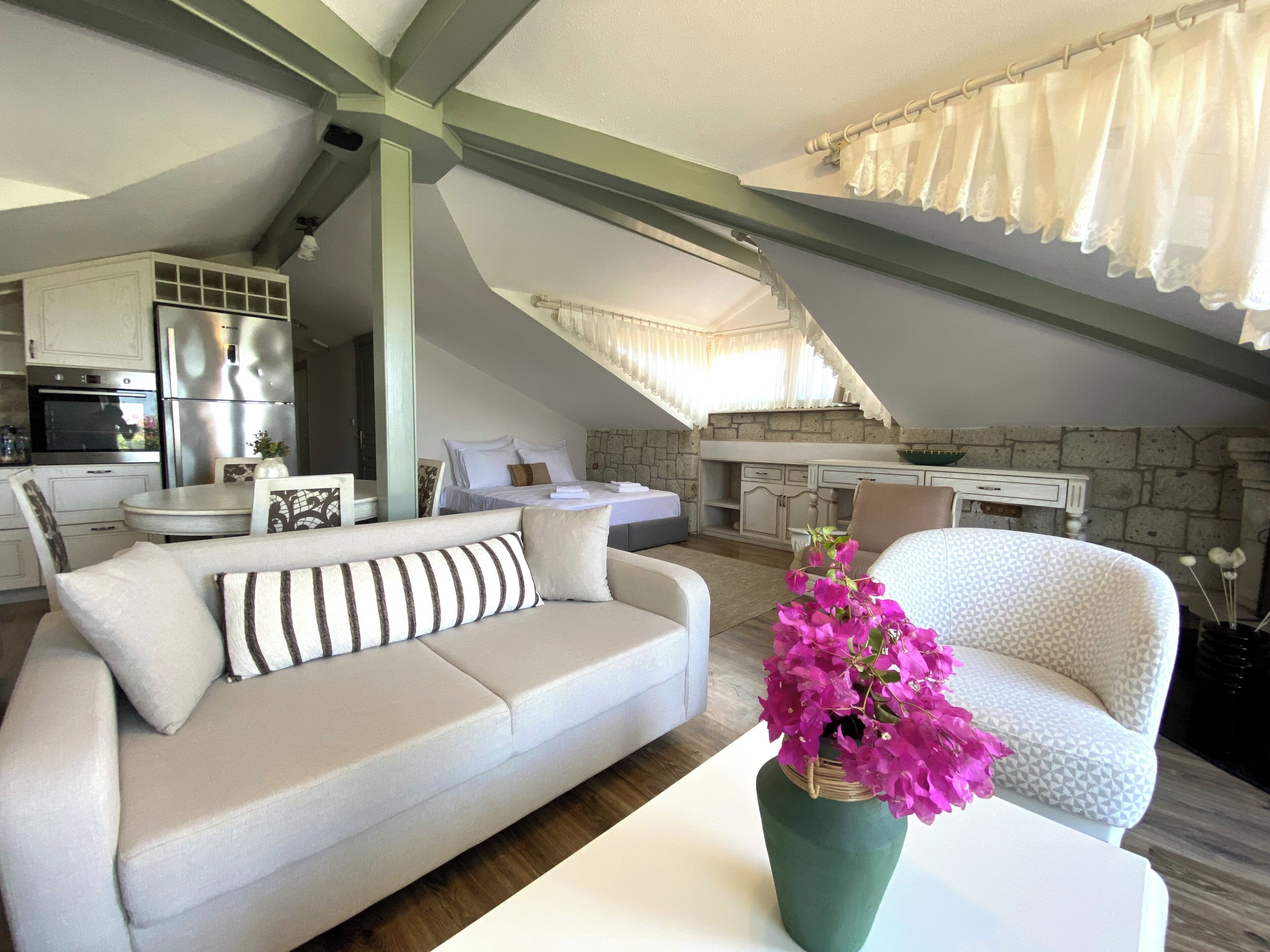 Penthouse Majestueux, balcon | Vue sur la plage/l’océan