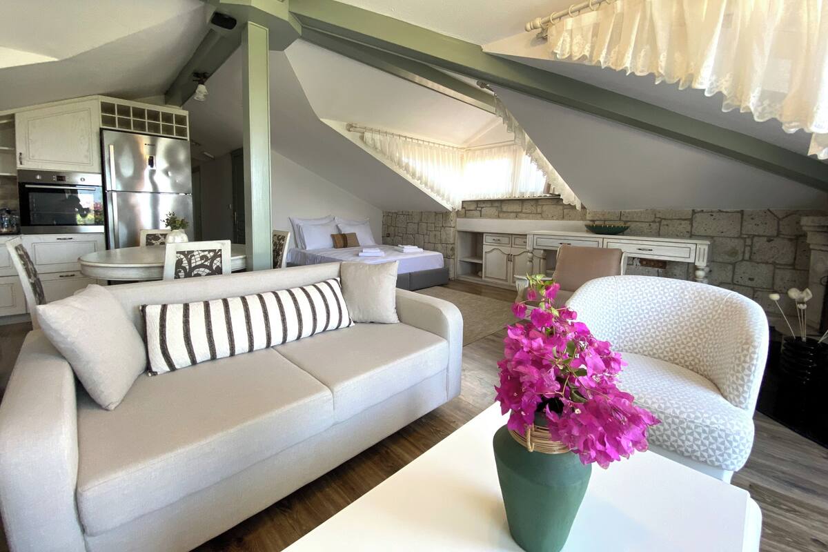 Penthouse Majestueux, balcon | Vue sur la plage/l’océan