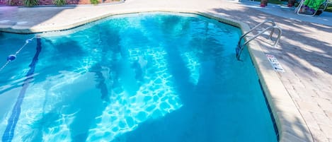 Indoor pool, a heated pool