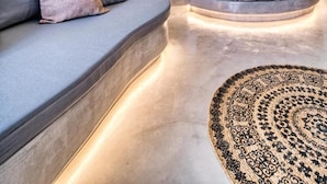 Room, 2 Bedrooms, Smoking, Balcony | Living area - Room-panoramic Villa in Akrotiri With St (Santorini)