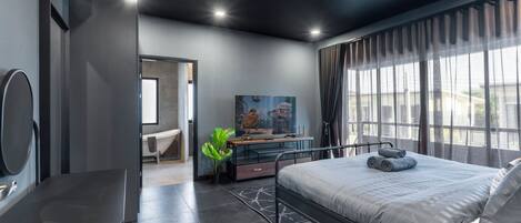 5 chambres, bureau
