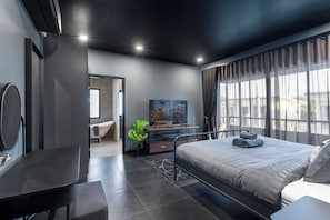 5 habitaciones y escritorio 