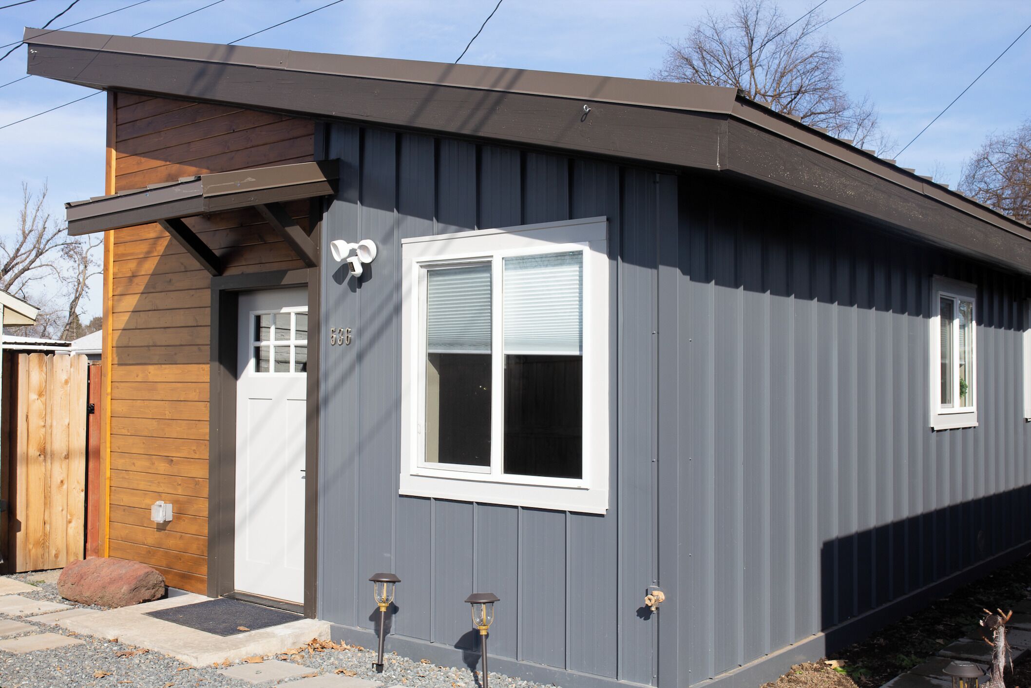 Exterior detail