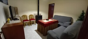 Télévision, cheminée