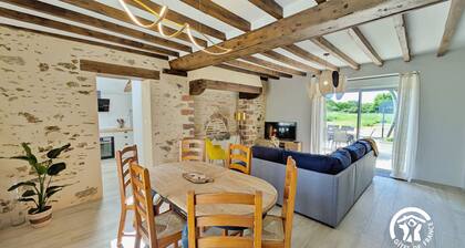 Charmantes Landhaus für 6 Pers., Haustiere erlaubt, WLAN, privater Parkplatz