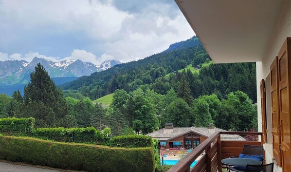 Property grounds - Beautiful 2-room apartment in the heart of Le Grand-Bornand for 4 people (Le Grand-Bornand)