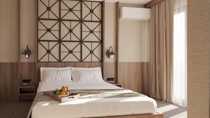 Kamar Double atau Twin Standar, balkon, pemandangan kebun
