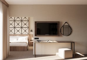 Deluxe Double Room, Balcony | In-room safe, soundproofing, free WiFi