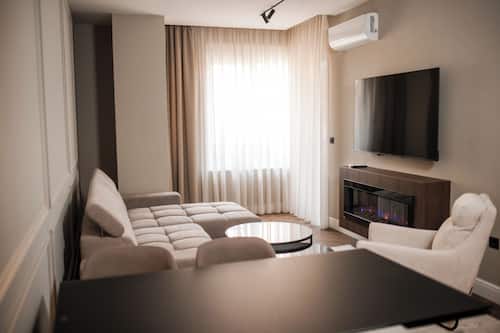 64-inch LED TV with satellite channels