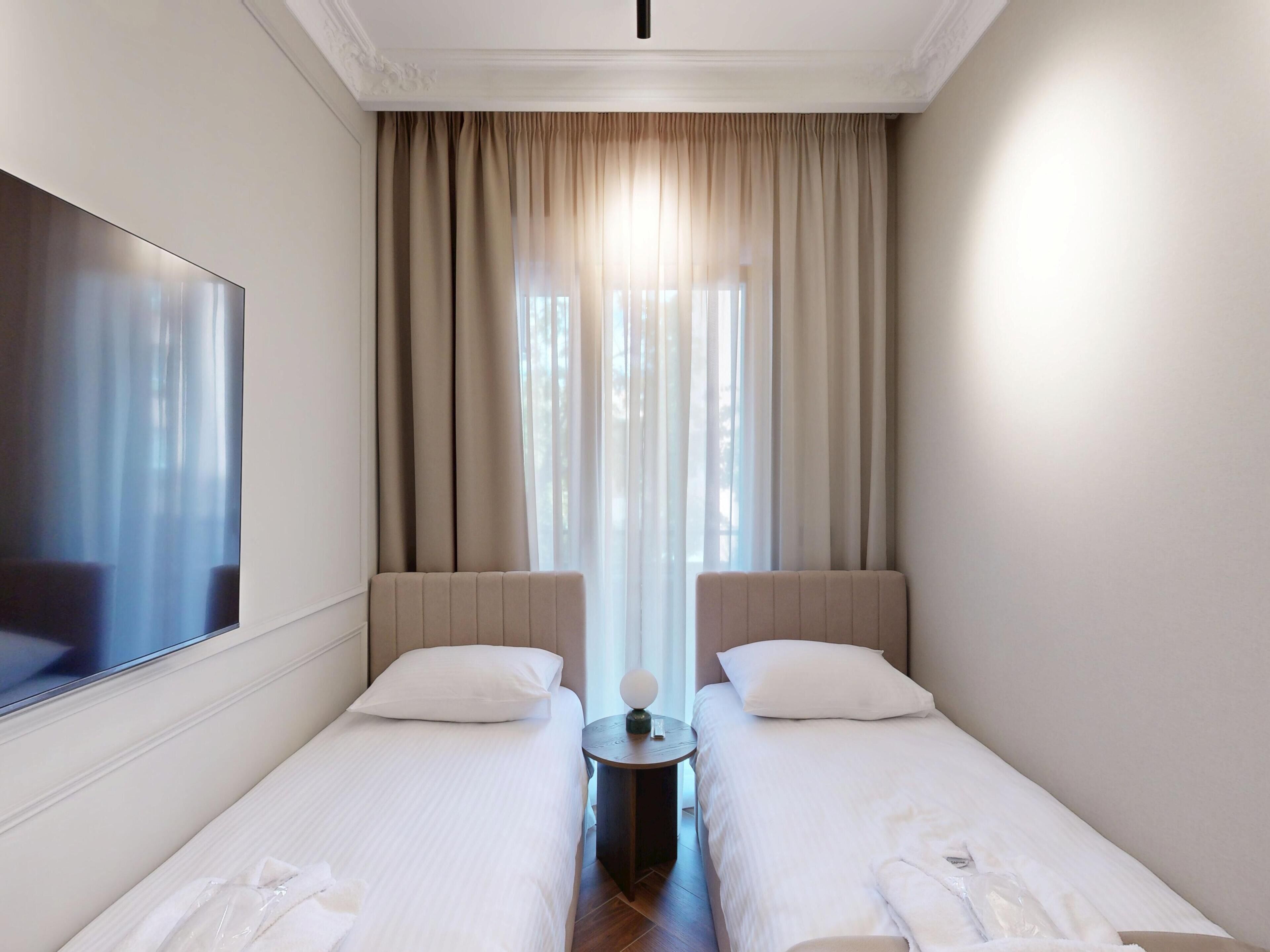 Royal-Apartment, Balkon, Stadtblick