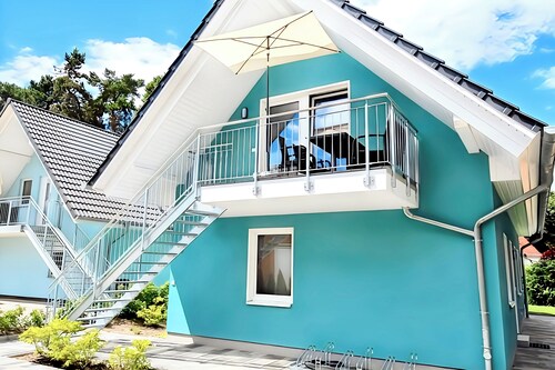 Lake vacation Müritz - Apartment Morgensonne, only 350m to the beach