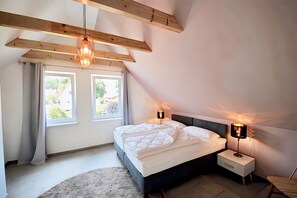 2 makuuhuonetta, vauvan matkasänky, ilmainen Wi-Fi