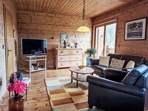 Tv och eldstad