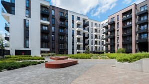 Blick von der Unterkunft