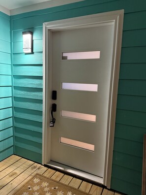 Façade de l’hébergement