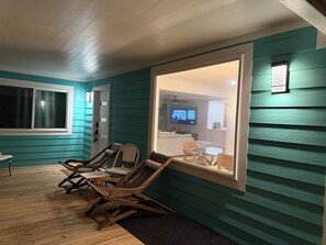 Façade de l’hébergement