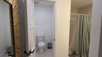 Luxury House, Beach View | Bathroom | Free toiletries, soap, shampoo, toilet paper