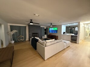 Maison Luxe, vue plage | Coin séjour