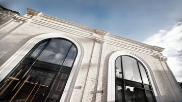 Voorkant van accommodatie