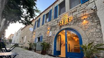 Fassade der Unterkunft