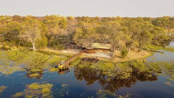 Overnatningsstedets område