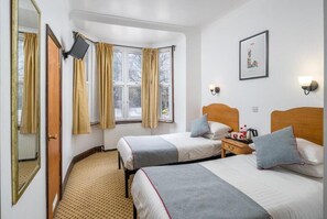 Twin Room | Laptop workspace, iron/ironing board, free WiFi - Abbey Hotel (London)